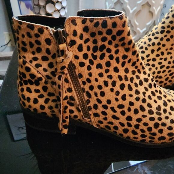 Sole Society 'Abbott' Genuine Calf Hair Bootie - Picture 10 of 15